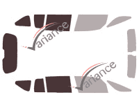 Glazing template - 3/4 rear kit - Renault Espace (5) 5 doors (2015 - 2023) Glazing template - 3/4 rear kit - Renault Espace (5) 5 doors (2015 - 2023)