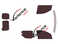 Tinted film kit Renault Express (2) 5-door van (since 2021) Tinted film kit Renault Express (2) 5-door van (since 2021)