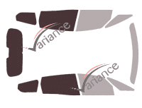 Glazing template - 3/4 rear kit - Renault Grand Scenic (4) 5 doors (2017 - 2023) Glazing template - 3/4 rear kit - Renault Grand Scenic (4) 5 doors (2017 - 2023)