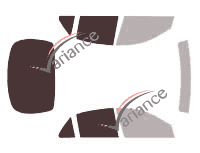 Mascherina per vetri - Kit 3/4 posteriore - Renault Laguna (2) 5 porte (2001 - 2007) Mascherina per vetri - Kit 3/4 posteriore - Renault Laguna (2) 5 porte (2001 - 2007)