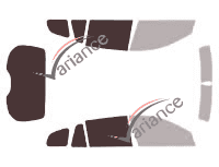 Mascherina per vetri - Kit 3/4 posteriore - Renault Laguna (3) Grandtour Break 5 porte (2008 - 2016) Mascherina per vetri - Kit 3/4 posteriore - Renault Laguna (3) Grandtour Break 5 porte (2008 - 2016)