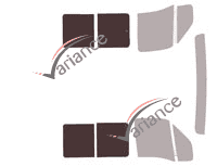 Glazing template - 3/4 rear kit - Renault Master (2) 5 door van (1997 - 2010) Glazing template - 3/4 rear kit - Renault Master (2) 5 door van (1997 - 2010)