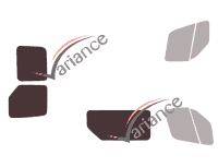 Glazing template - 3/4 rear kit - Renault Master (3) L1 / L2/ L3/ L4 5-door van (2019 - 2024) Glazing template - 3/4 rear kit - Renault Master (3) L1 / L2/ L3/ L4 5-door van (2019 - 2024)