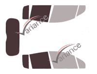 Glazing template - 3/4 rear kit - Renault Modus (1) 5 doors (2007 - 2013) Glazing template - 3/4 rear kit - Renault Modus (1) 5 doors (2007 - 2013)