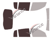Glazing template - 3/4 rear kit - Renault Sandero (1) Stepway 5 doors (2009 - 2013) Glazing template - 3/4 rear kit - Renault Sandero (1) Stepway 5 doors (2009 - 2013)