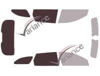 Mascherina per vetri - Kit 3/4 posteriore - Renault Talisman (1) Estate 5 porte (2015 - 2023) Mascherina per vetri - Kit 3/4 posteriore - Renault Talisman (1) Estate 5 porte (2015 - 2023)