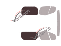 Gabarit vitrage - kit 3/4 arrière - Renault Trafic (2) Court / Long Utilitaire 3 portes (2002 - 2015) Gabarit vitrage - kit 3/4 arrière - Renault Trafic (2) Court / Long Utilitaire 3 portes (2002 - 2015)