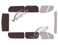 Gabarit vitrage - kit 3/4 arrière - Renault Trafic (3) Long 4/5 portes (depuis 2014) Gabarit vitrage - kit 3/4 arrière - Renault Trafic (3) Long 4/5 portes (depuis 2014)