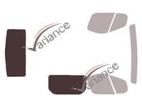 Gabarit vitrage - kit 3/4 arrière - Renault Trafic (2) Utilitaire 4 portes (2002 - 2015) Gabarit vitrage - kit 3/4 arrière - Renault Trafic (2) Utilitaire 4 portes (2002 - 2015)