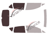 Mascherina per vetri - kit 3/4 posteriore - Seat Altea (1) 5 porte (2009 - 2016) Mascherina per vetri - kit 3/4 posteriore - Seat Altea (1) 5 porte (2009 - 2016)