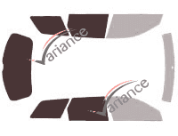 Glazing template - 3/4 rear kit - Seat Exeo (1) Estate 5 doors (2008 - 2014) Glazing template - 3/4 rear kit - Seat Exeo (1) Estate 5 doors (2008 - 2014)