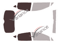 Mascherina per vetri - Kit 3/4 posteriore - Seat Ibiza (4) 5 porte (2008 - 2017) Mascherina per vetri - Kit 3/4 posteriore - Seat Ibiza (4) 5 porte (2008 - 2017)