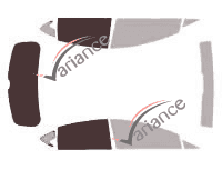 Glazing template - 3/4 rear kit - Seat Leon (2) 5 doors (2005 - 2009) Glazing template - 3/4 rear kit - Seat Leon (2) 5 doors (2005 - 2009)