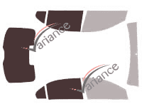 Mascherina per vetri - Kit 3/4 posteriore - Seat Toledo (4) 5 porte (2012 - 2020) Mascherina per vetri - Kit 3/4 posteriore - Seat Toledo (4) 5 porte (2012 - 2020)