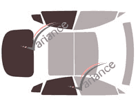 Mascherina per vetri - kit 3/4 posteriore - Tesla Model S (1) (fase 2) berlina 4 porte (2017 - 2021) Mascherina per vetri - kit 3/4 posteriore - Tesla Model S (1) (fase 2) berlina 4 porte (2017 - 2021)