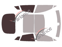 Mascherina per vetri - kit 3/4 posteriore - Tesla Model S (1) (phase1) berlina 4 porte (2012 - 2017) Mascherina per vetri - kit 3/4 posteriore - Tesla Model S (1) (phase1) berlina 4 porte (2012 - 2017)