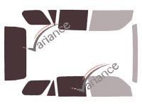 Gabarit vitrage - kit 3/4 arrière - Toyota 4Runner (4) 5 portes (2014 - 2024) Gabarit vitrage - kit 3/4 arrière - Toyota 4Runner (4) 5 portes (2014 - 2024)