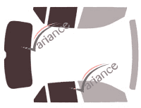Glazing template - 3/4 rear kit - Volkswagen T-Roc (1) 5 doors (since 2017) Glazing template - 3/4 rear kit - Volkswagen T-Roc (1) 5 doors (since 2017)
