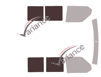 Gabarit vitrage - kit 3/4 arrière - Volkswagen Transporter T4 (4) Utilitaire 4/5/6 portes (1990 - 2003) Gabarit vitrage - kit 3/4 arrière - Volkswagen Transporter T4 (4) Utilitaire 4/5/6 portes (1990 - 2003)