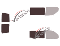 Gabarit vitrage - kit 3/4 arrière - Volkswagen Transporter T5 (5) Utilitaire 4/5 portes (2003 - 2015) Gabarit vitrage - kit 3/4 arrière - Volkswagen Transporter T5 (5) Utilitaire 4/5 portes (2003 - 2015)