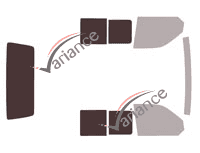 Glazing template - 3/4 rear kit - Volkswagen Transporter T6 (6) 5-door van (since 2015) Glazing template - 3/4 rear kit - Volkswagen Transporter T6 (6) 5-door van (since 2015)