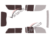 Glazing template - 3/4 rear kit - Volkswagen Amarok (1) Hard Top 5 doors (2010 - 2020) Glazing template - 3/4 rear kit - Volkswagen Amarok (1) Hard Top 5 doors (2010 - 2020)