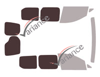 Glazing template - 3/4 rear kit - Volkswagen Caddy (5) Short 2 Doors 6 doors (since 2020) Glazing template - 3/4 rear kit - Volkswagen Caddy (5) Short 2 Doors 6 doors (since 2020)