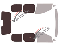 Glazing template - 3/4 rear kit - Volkswagen Caddy (5) Short 5 doors (since 2020) Glazing template - 3/4 rear kit - Volkswagen Caddy (5) Short 5 doors (since 2020)