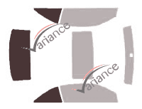 Glazing template - 3/4 rear kit - Volkswagen Eos CC 2-door (2006 - 2015) Glazing template - 3/4 rear kit - Volkswagen Eos CC 2-door (2006 - 2015)