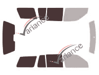 Glazing template - 3/4 rear kit - Volkswagen Golf (3) Variant Estate 5 doors (1991 - 1999) Glazing template - 3/4 rear kit - Volkswagen Golf (3) Variant Estate 5 doors (1991 - 1999)