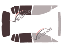 Glazing template - 3/4 rear kit - Volkswagen Golf (7) Sportsvan 5 doors (2012 - 2020) Glazing template - 3/4 rear kit - Volkswagen Golf (7) Sportsvan 5 doors (2012 - 2020)