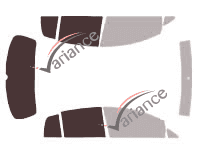 Glazing template - 3/4 rear kit - Volkswagen Golf (5) Cross 5 doors (2006 - 2009) Glazing template - 3/4 rear kit - Volkswagen Golf (5) Cross 5 doors (2006 - 2009)