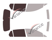 Glazing template - 3/4 rear kit - Volkswagen Golf (8) 5 doors (since 2020) Glazing template - 3/4 rear kit - Volkswagen Golf (8) 5 doors (since 2020)