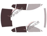 Glazing template - 3/4 rear kit - Volkswagen Passat (8) Sedan 4 doors (2014 - 2022) Glazing template - 3/4 rear kit - Volkswagen Passat (8) Sedan 4 doors (2014 - 2022)