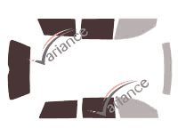 Glazing template - 3/4 rear kit - Volkswagen Passat (5) Estate 5 doors (2001 - 2005) Glazing template - 3/4 rear kit - Volkswagen Passat (5) Estate 5 doors (2001 - 2005)