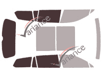 Glazing template - 3/4 rear kit - Volkswagen Passat (8) Estate 5 doors (2014 - 2022) Glazing template - 3/4 rear kit - Volkswagen Passat (8) Estate 5 doors (2014 - 2022)