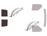 Glazing template - 3/4 rear kit - Volkswagen Transporter T4 (4) Short or Long 5 door van (1990 - 2003) Glazing template - 3/4 rear kit - Volkswagen Transporter T4 (4) Short or Long 5 door van (1990 - 2003)