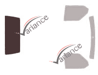 Glazing template - 3/4 rear kit - Volkswagen Transporter T4 (4) Short or Long 4 door van (1990 - 2003) Glazing template - 3/4 rear kit - Volkswagen Transporter T4 (4) Short or Long 4 door van (1990 - 2003)