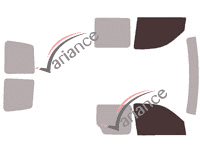 Glazing template - front window kit - Peugeot Partner (1) Utilitaire 5 doors (1998 - 2006) Glazing template - front window kit - Peugeot Partner (1) Utilitaire 5 doors (1998 - 2006)