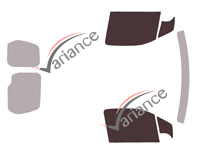 Glazing template - front window kit - Peugeot Partner (3) 5-6 door van (since 2018) Glazing template - front window kit - Peugeot Partner (3) 5-6 door van (since 2018)