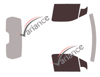 Glazing template - front window kit - Toyota ProAce City (1) 4-5 door van (since 2018) Glazing template - front window kit - Toyota ProAce City (1) 4-5 door van (since 2018)
