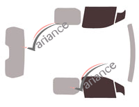Glazing template - front window kit - Opel Combo (D) Utility 4-5 doors (since 2018) Glazing template - front window kit - Opel Combo (D) Utility 4-5 doors (since 2018)
