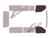 Glazing template - front window kit - Volkswagen Transporter T6 (6) Long 5 doors (since 2015) Glazing template - front window kit - Volkswagen Transporter T6 (6) Long 5 doors (since 2015)