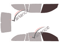 Glazing template - front window kit - Skoda Octavia (2) Combi Break 5 doors (2005 - 2013) Glazing template - front window kit - Skoda Octavia (2) Combi Break 5 doors (2005 - 2013)