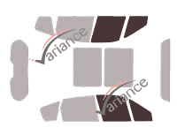 Glazing template - front window kit - Renault Scenic (2) Long 5 doors (2003 - 2009) Glazing template - front window kit - Renault Scenic (2) Long 5 doors (2003 - 2009)