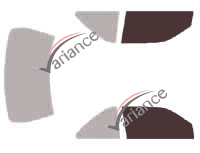 Glazing template - front window kit - Chevrolet Beretta Coupé 2 doors (1988 - 1996) Glazing template - front window kit - Chevrolet Beretta Coupé 2 doors (1988 - 1996)