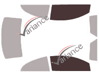 Verglasungsschablone - Fensterkit vorne - Volvo C70 (2) CC Cabriolet 2 Türen (2005 - 2013) Verglasungsschablone - Fensterkit vorne - Volvo C70 (2) CC Cabriolet 2 Türen (2005 - 2013)