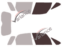 Glazing template - front window kit - Fiat Sedici 5 doors (since 2006) Glazing template - front window kit - Fiat Sedici 5 doors (since 2006)