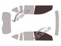 Plantilla de acristalamiento - kit de ventana delantera - Jeep Compass (1) 5 puertas (2006 - 2017) Plantilla de acristalamiento - kit de ventana delantera - Jeep Compass (1) 5 puertas (2006 - 2017)