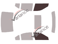 Glazing template - front window kit - Kia Magentis Berline 4 doors (2005 - 2010) Glazing template - front window kit - Kia Magentis Berline 4 doors (2005 - 2010)